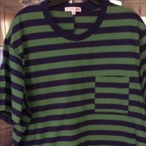 JW Anderson X Uniqlo Asymmetrical Striped Tee